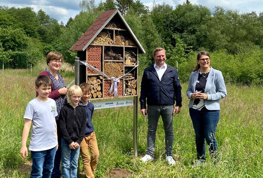 Unser Insektenhotel