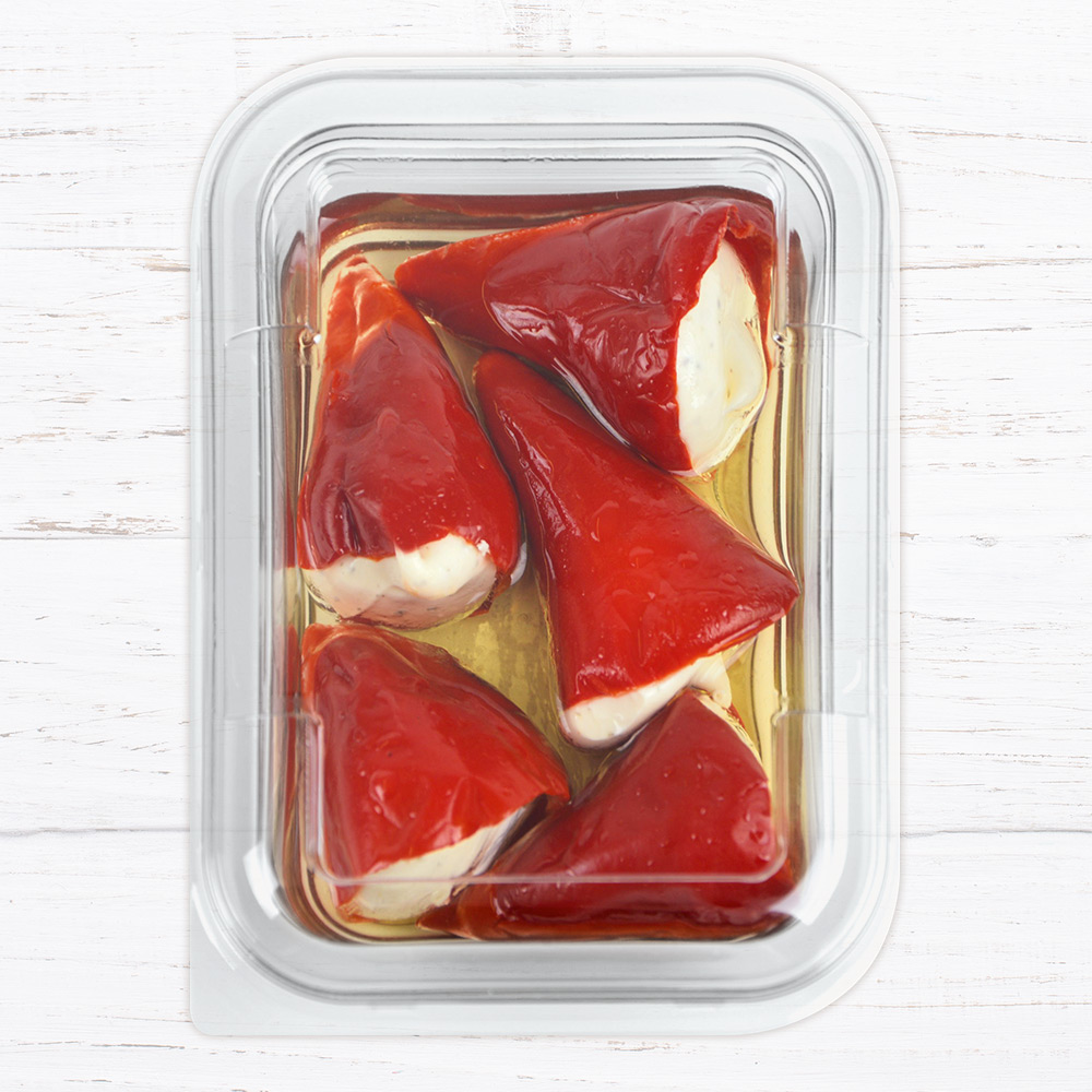 Minipaprika mit Frischkäse-Fetacreme - GROSSMANN