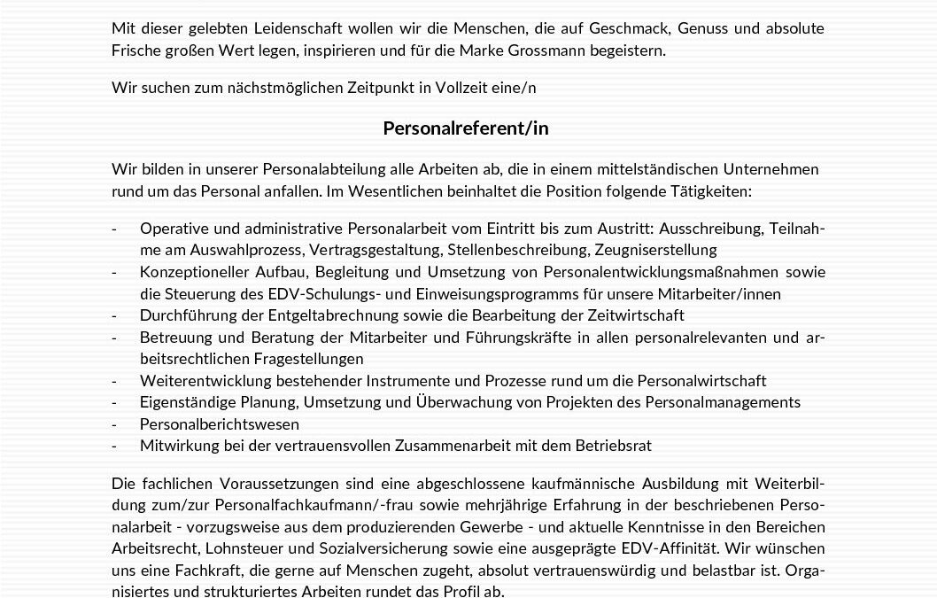 Personalreferent-2018-Ausschreibung