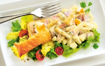 Rezepttipp „Feine Spargel-Blätterteigkissen“